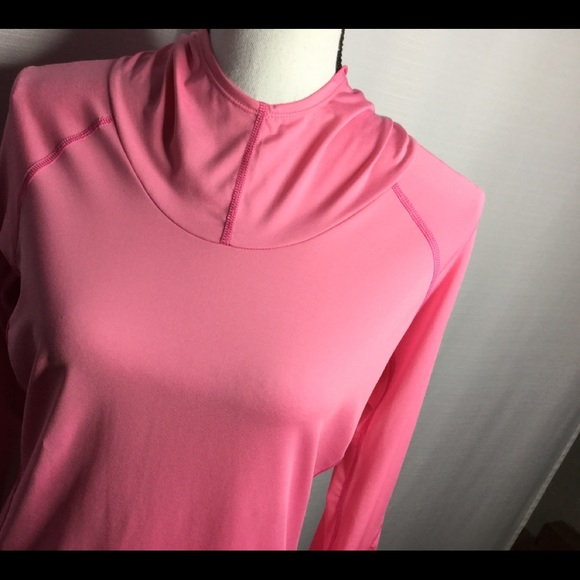 BLACK TIP Pink Hoodie Poly/Spandex L - Picture 4 of 5